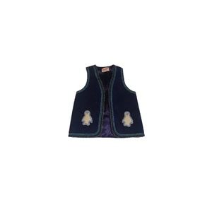 Vintage Handmade Inuit Felted Wool Vest - Toddler’s Size 4T